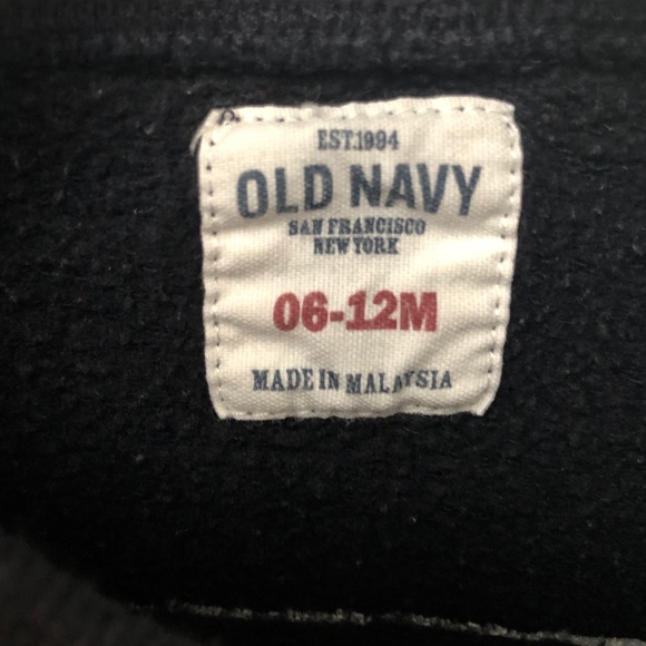 Old Navy Baby Boy Sweatshirt Size 6-12M - Picture 7 of 7